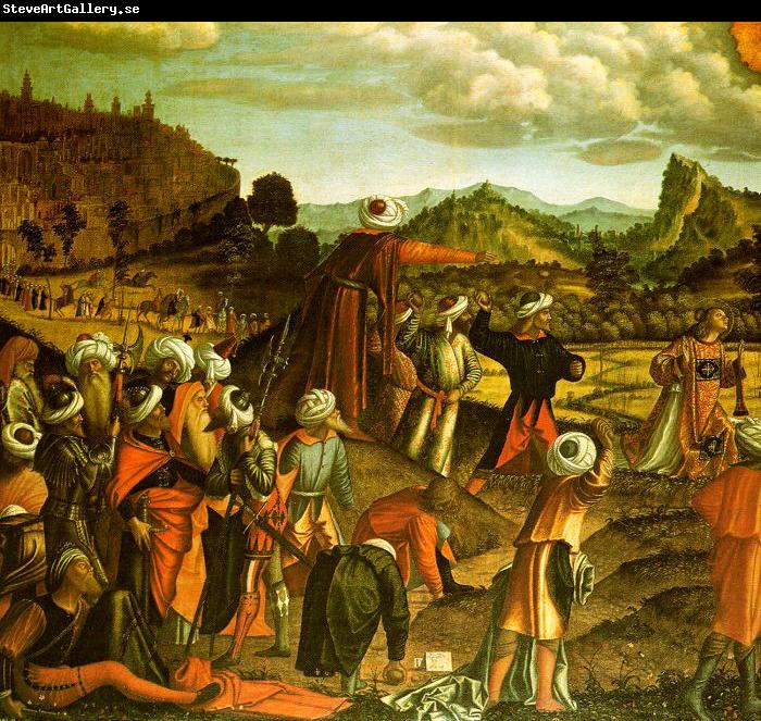 Vittore Carpaccio The Stoning of Saint Stephen